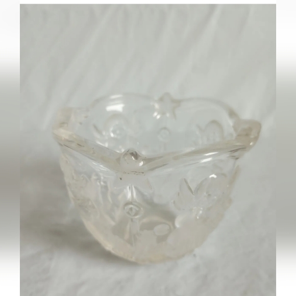 Mikasa Christmas Holiday Light Frosted Angel Votive Tea Light Candle Hol… - Picture 5 of 6